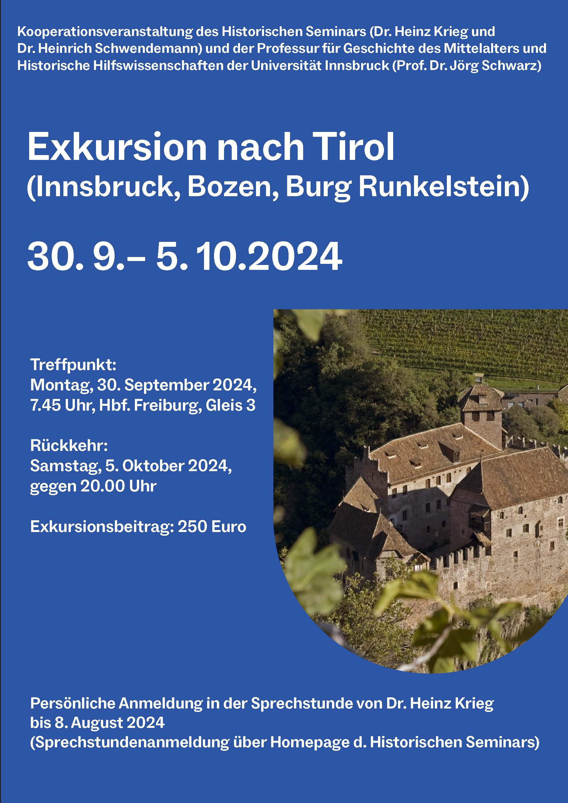 Exkursion Tirol SoSe 2024